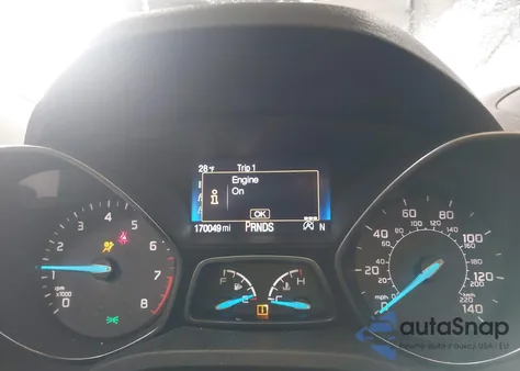 2017 Ford Escape Se from USA, damaged, VIN 1FMCU9GDXHUB24596